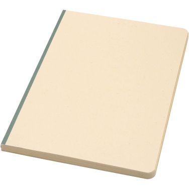 Logotrade promotional giveaways photo of: Liliana A5 sugarcane and RPET soft cover notebook