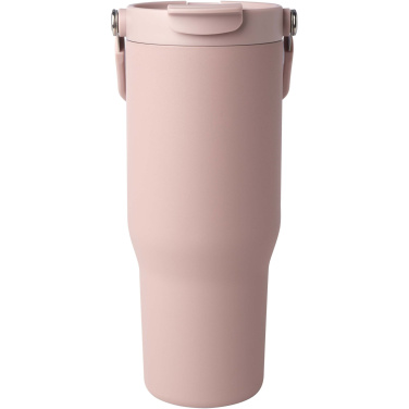 Logo trade promotional giveaways picture of: Bronx 900 ml RCS recycled stainless steel copper vacuum insulated tumbler with dual function lid