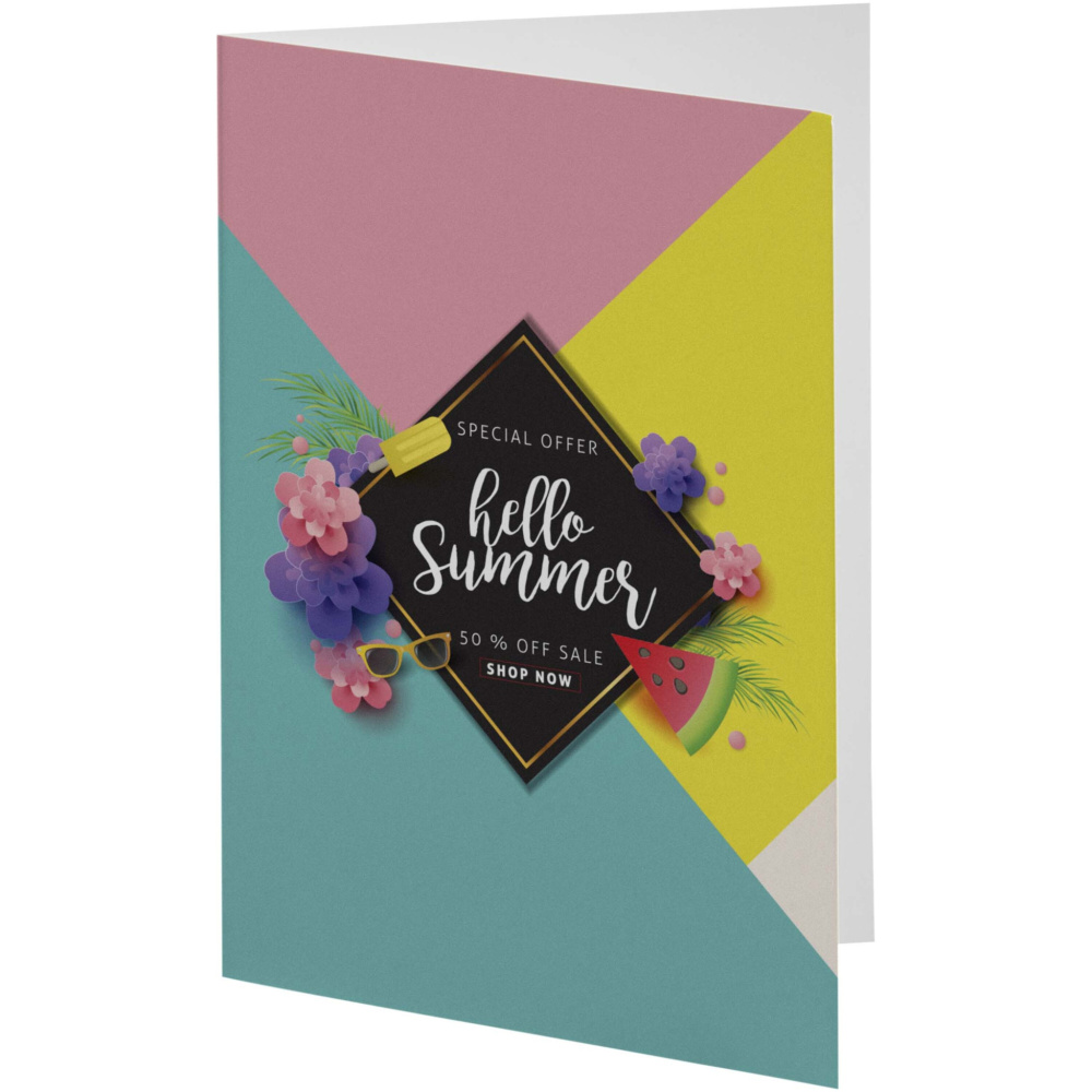 Logotrade advertising product image of: Herald A6 greeting card