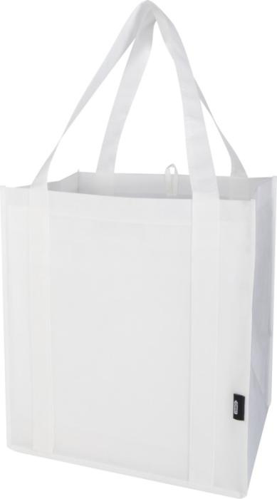 Logotrade promotional giveaway picture of: Liberty GRS recycled non-woven bottom board tote bag 29L