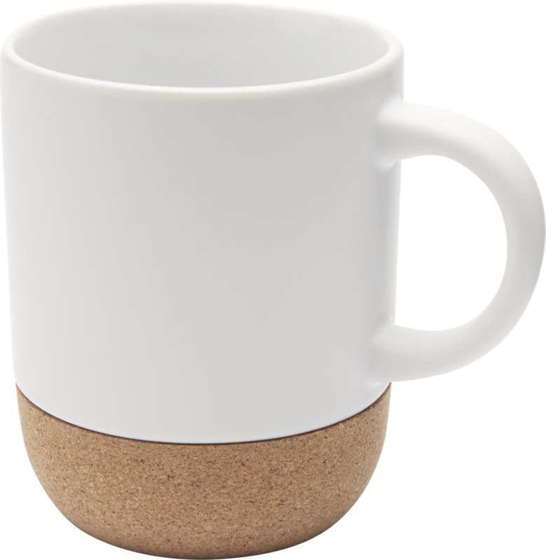 Logotrade promotional item picture of: Billie 300 ml ceramic sublimation mug with cork details