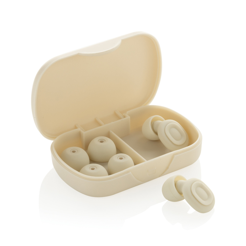 Logo trade advertising products image of: Sereva Noise reducing earplugs