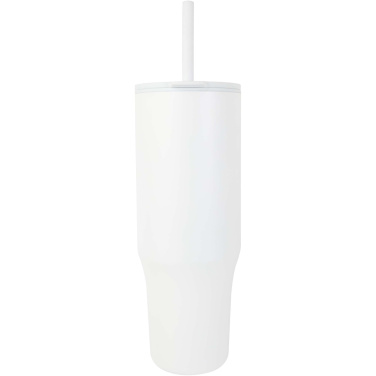 Logotrade corporate gifts photo of: Brady 900 ml RCS certified insulated tumbler with silicone straw