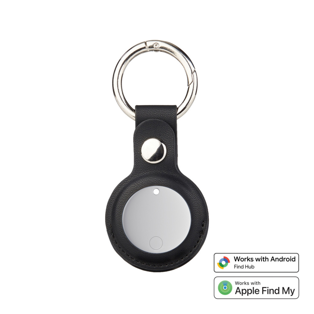 Logo trade promotional gifts picture of: Findmate Dual RCS recycled plastic item finder IPX 5