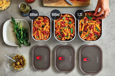 Logotrade advertising products photo of: Black+Blum Mealprep Box 3pcs Set Small, Medium, Large
