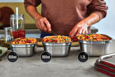 Logo trade promotional gift photo of: Black+Blum Mealprep Box 3pcs Set Small, Medium, Large