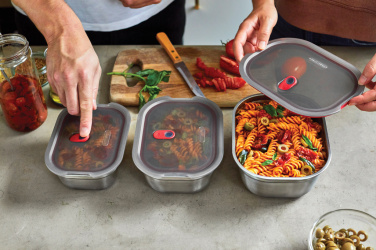 Logotrade promotional gift image of: Black+Blum Mealprep Box 3pcs Set Small, Medium, Large