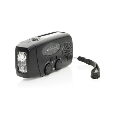 Logo trade advertising product photo of: RescueWave RCS recycled plastic emergency radio