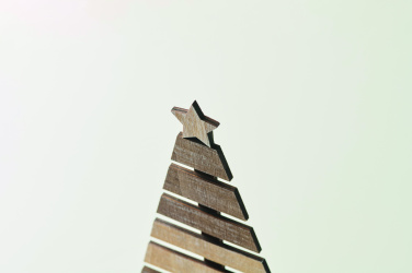 Logo trade promotional merchandise picture of: Wooden Christmas tree