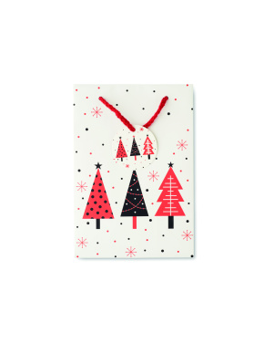 Logo trade advertising products image of: Gift paper bag small