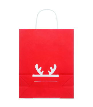 Logo trade promotional giveaways image of: Gift paper bag medium