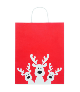 Logo trade promotional merchandise picture of: Gift paper bag large