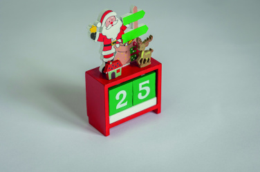 Logo trade advertising products image of: Christmas countdown calendar