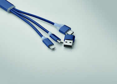 Logo trade advertising products picture of: 4 in 1 charging cable type C