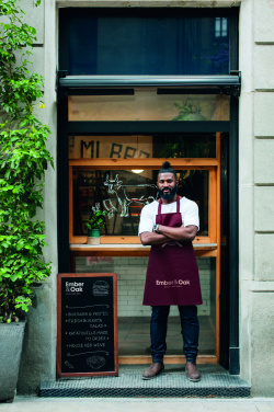 Logo trade promotional giveaways image of: Organic cotton apron 240 gr/m²