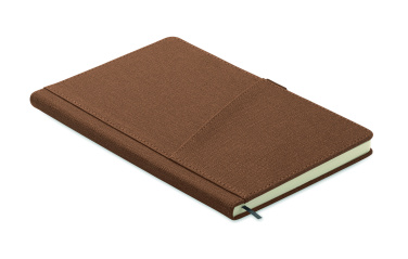 Logotrade promotional product picture of: A5 notebook PU front pocket