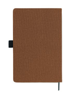 Logo trade promotional items picture of: A5 notebook PU front pocket