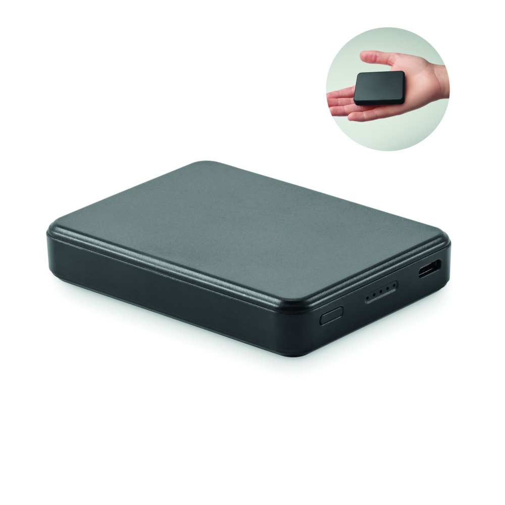 Logo trade promotional giveaways image of: 5000 mAh Power bank
