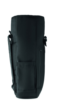 Logotrade promotional product picture of: Rolltop laptop rucksack 600D