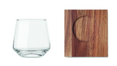 Logo trade promotional giveaways picture of: Whisky short drink glass set
