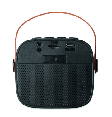 Logo trade promotional giveaways picture of: 5W wireless speaker
