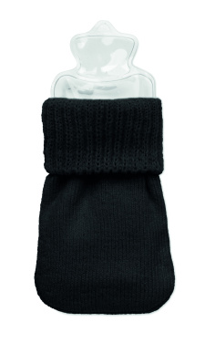 Logo trade promotional gifts image of: Hand warmer knitted polyester