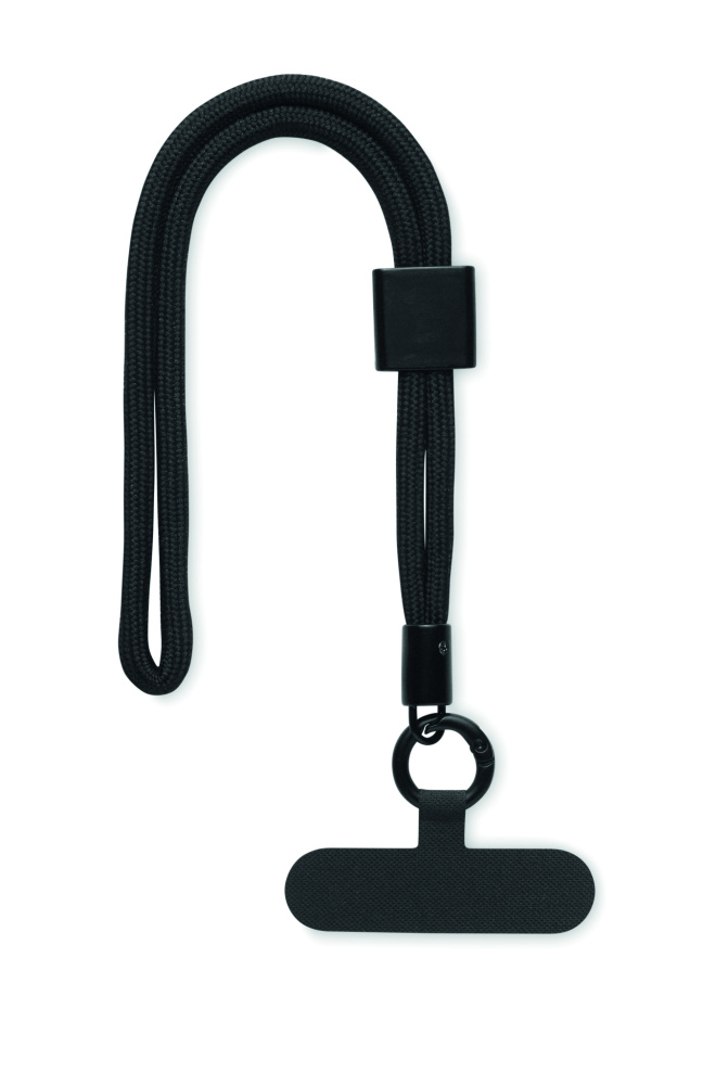 Logo trade advertising product photo of: RPET phone wrist cord