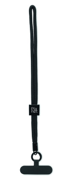 Logo trade promotional products image of: RPET phone wrist cord
