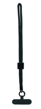 Logo trade advertising products image of: RPET phone wrist cord