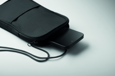 Logotrade business gifts photo of: RPET cross body travel pouch