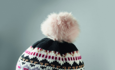 Logotrade promotional merchandise picture of: Knitted beanie with ear flap