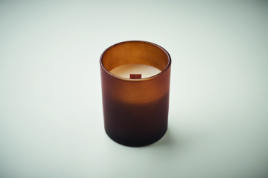 Logo trade business gifts image of: Plant based wax candle 80 gr