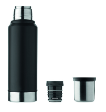 Logo trade promotional items image of: Double wall bottle 1L