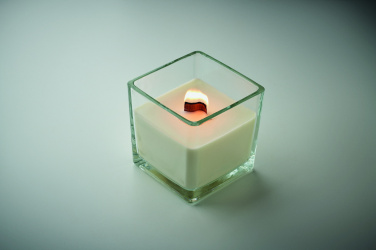 Logo trade promotional merchandise image of: Plant based wax candle 600gr