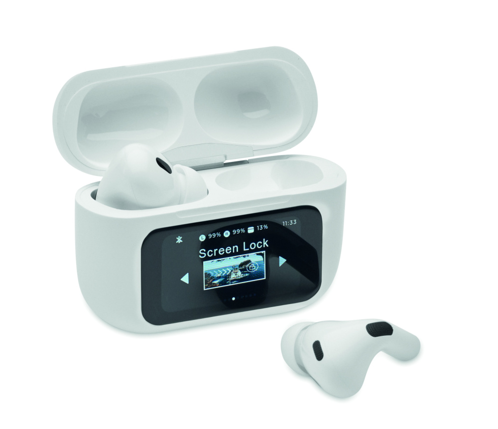 Logo trade corporate gifts image of: ABS TWS earbuds