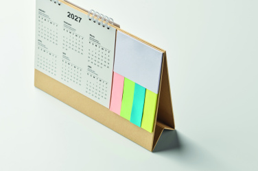 Logotrade corporate gifts photo of: Desk calendar with memo pad