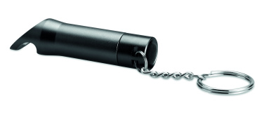 Logotrade promotional products photo of: Metal torch key ring Ylivieska