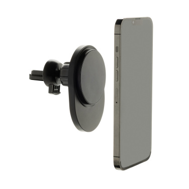 Logotrade promotional product picture of: PowerCruze RCS rplastic 15W magnetic charging car holder