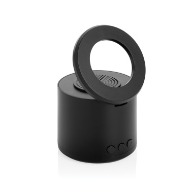 Logo trade promotional giveaways picture of: Magpulse RCS recycled plastic 3W speaker w/magnetic holder