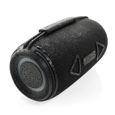 Logo trade promotional products picture of: Prisma RCS recycled plastic IPX 4 waterpoof 16W speaker