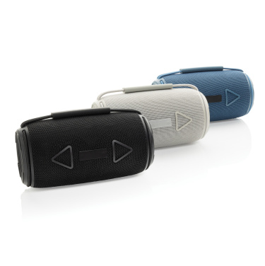 Logo trade advertising products picture of: Prisma RCS recycled plastic IPX 4 waterpoof 16W speaker