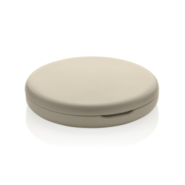 Logo trade promotional product photo of: Lumora RCS recycled plastic LED re-chargeable make-up mirror