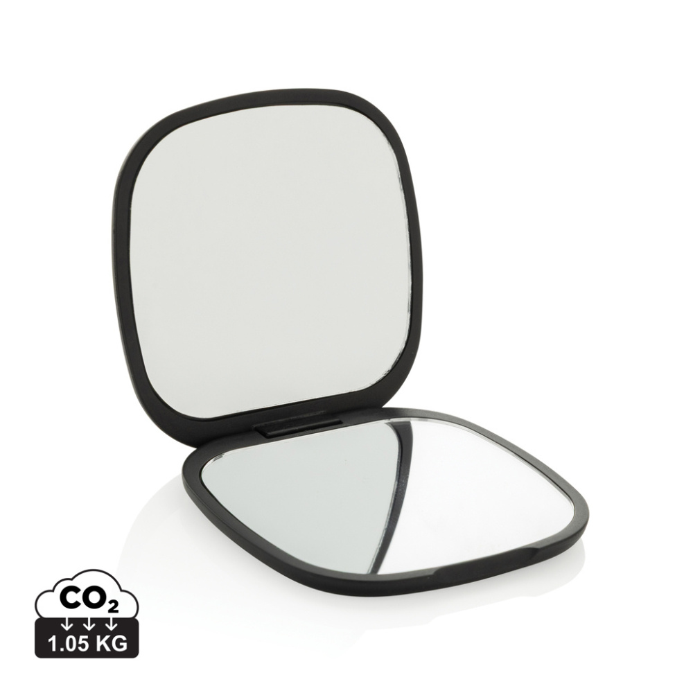 Logotrade promotional item picture of: Reflecta RCS recycled plastic make-up mirror