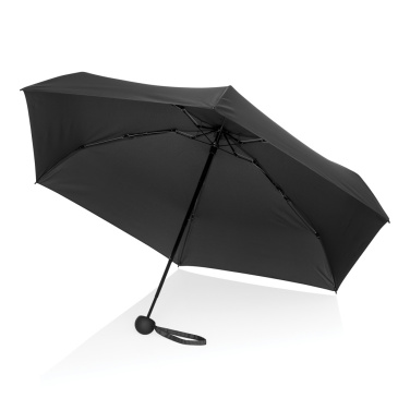 Logo trade business gifts image of: 19.5" Aware™ RPET super mini manual 190T Pongee umbrella