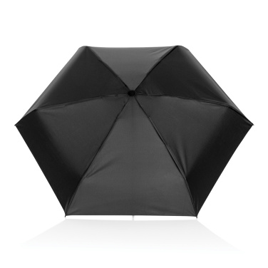 Logo trade promotional product photo of: 19.5" Aware™ RPET super mini manual 190T Pongee umbrella