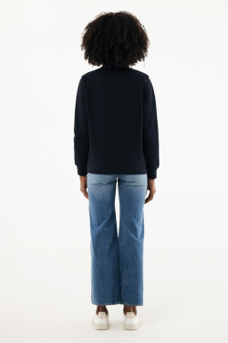 Logotrade promotional giveaway image of: IQONIQ Elgon recycled cotton quarter zip sweater