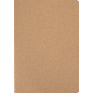 Logotrade promotional item image of: Slyk A5 kraft cahier notebook with dotted pages