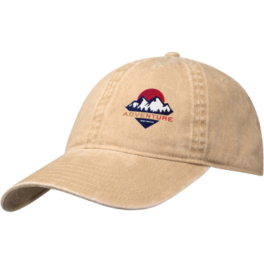 Logo trade corporate gifts image of: Grafton 6 panel washed cap