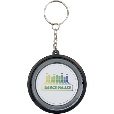 Logotrade promotional item image of: Spinx recycled plastic gyroscope fidget keychain