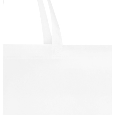 Logotrade promotional giveaway picture of: EcoSeal GRS recycled nonwoven gusset tote bag 12L